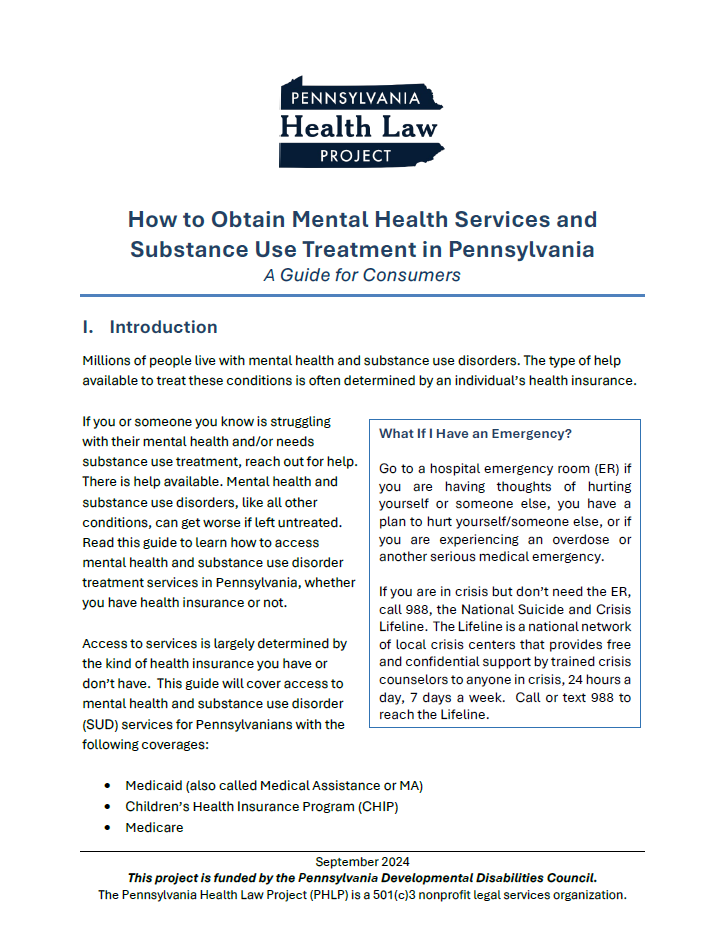 how to obtain mh sud services in pa thumbnail